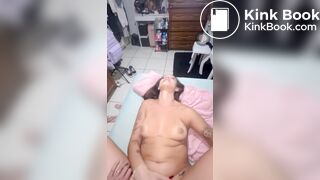 Brazilian nympho dirty anal creampie