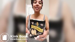Ebony Pranks Guy w/ Hot Dump