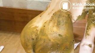 Sexy scat smear - video 2