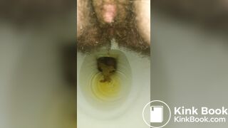 Massive Dump From Hairy Trans Ass
