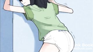 Diaper girl animation - video 2