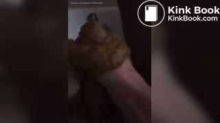 Man gets shitted on by BBW ebony