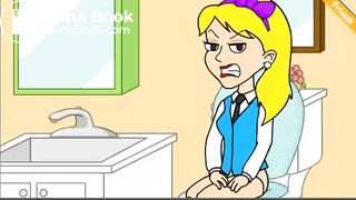 Sexy Mistress ... Poops In Toilet/Blowjob