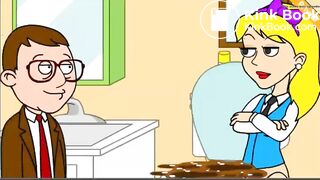 Sexy Mistress ... Poops In Toilet/Blowjob
