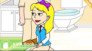 Sexy Mistress ... Poops In Toilet/Blowjob