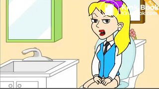 Sexy Mistress ... Poops In Toilet/Blowjob