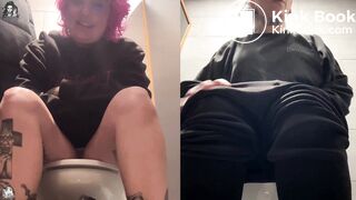 Poop at the mall with Rebeca
