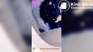 Taking a shit and piss on a dixi!