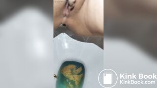 Chinese girl poop - video 58