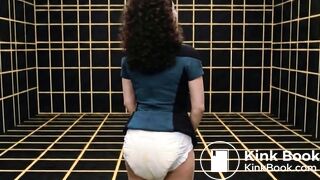 Hologram Counselor Troi Poops Her Diaper (AI)