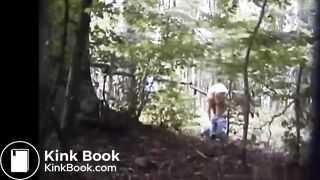 Woman scat nature