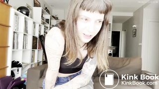 European Cutie Messes Jean Shorts