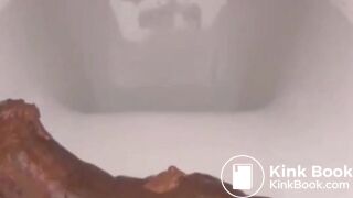 Japanese woman poop