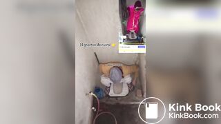 Desi lady poop 4