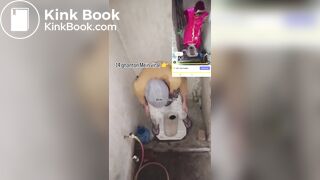 Desi lady poop 4