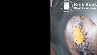 black girl poop - video 2