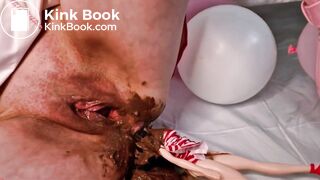 SHIT FUCKING PUSSY WITH BARBIE DOLL