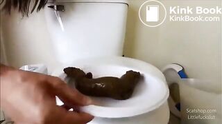 Collection of pooping girl