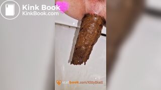 Big pile in the toilet!