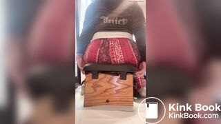 Hot Girl Uses Man As Toilet 2