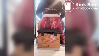 Hot Girl Uses Man As Toilet 2