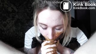 scat dirty blowjob and handjob