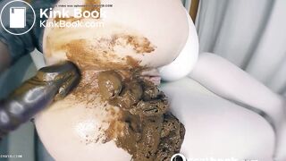 SBP rams her clogged pipe wit weird dildo