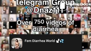 Desperate girl with diarrhea - video 2