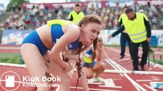 AI girl diarrhea during running