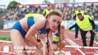 AI girl diarrhea during running