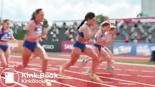 AI girl diarrhea during running