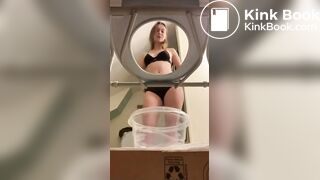 Hot princess shitting