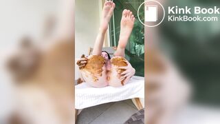 smearing poop - video 3