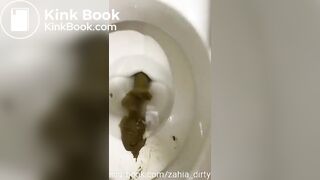 Girl in hijab dirty dildo