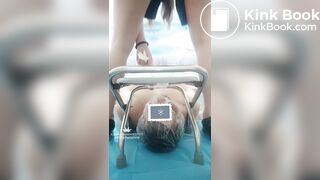 Chinese scat femdon direct feed the slave
