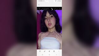 Sexy girl pooping and farting on toilet - video 10