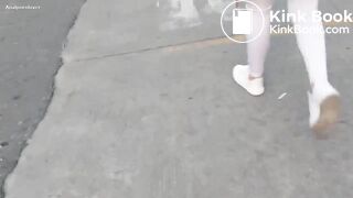 Two Latina Hotties Walking in Shitty Pants