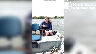 Brazilian woman Shitting on a boat (found on tiktok)