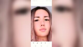 Girl pooping on toilet - video 415