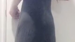 Cute Girl Desperately Messes her Panties