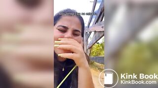 Brazilian woman with diarrhea