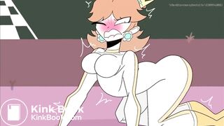 Peach & Daisy have a pee/poop
