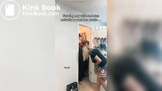 TikTok girl shits her pants after husband scares her
