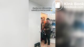 TikTok girl shits her pants after husband scares her