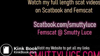 Ebony dirty Ass to Mouth scat threesome