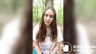Southern Belle Smearing in the Woods