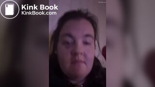 Shit pig clenaing dirty dildo