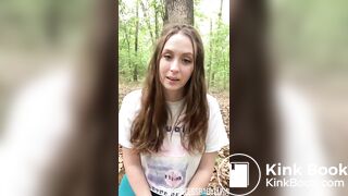 diapersmear in the woods