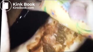 Feeding a good girl