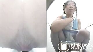 Japanese woman's toilet scene - video 765
